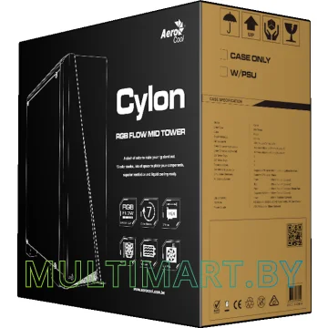 Корпус AeroCool Cylon (черный) картинка 11
